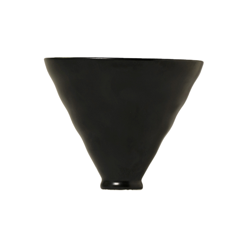 Switch & Match Ceramic V60 Dripper, Matte Black, 02 Size