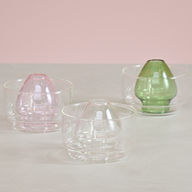 Matcha Chasen Stand & Bowl 100ml, Clear