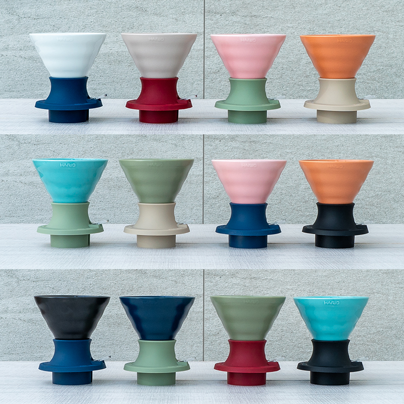 Switch & Match Ceramic V60 Dripper, Turquoise, 02 Size