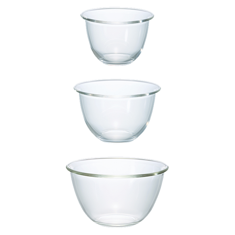 HARIO Heatproof Glass Bowl 3 pcs set MXPN-3704