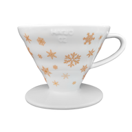 V60 Dripper Ceramic 02 size, Xmas edition, Gold