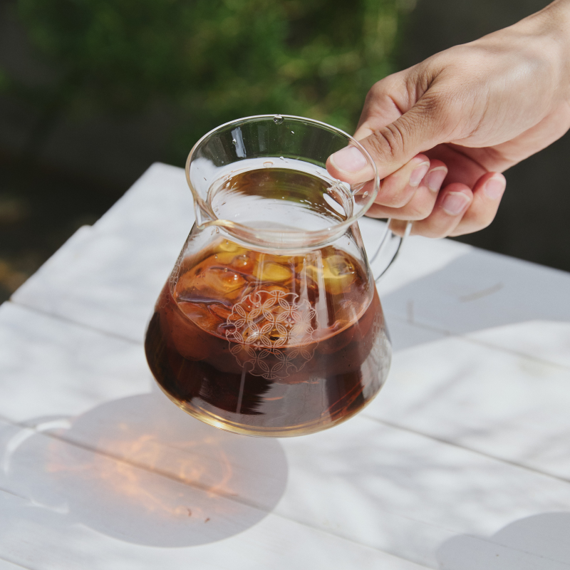 [AYA Series] V60 Drip Stand Set, Shippō, Black