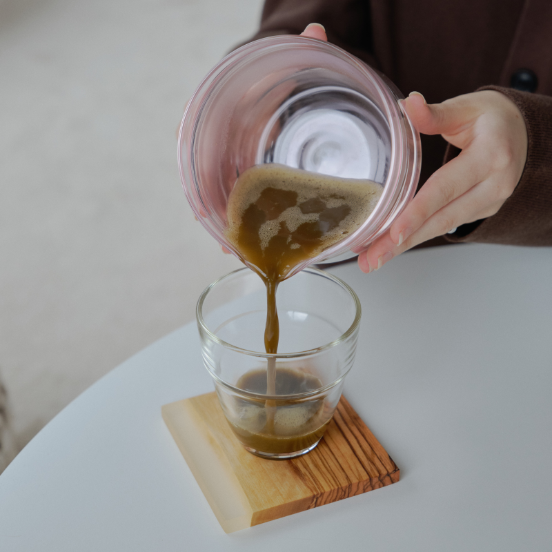 Double-walled Matcha Bowl 300ml, Pink