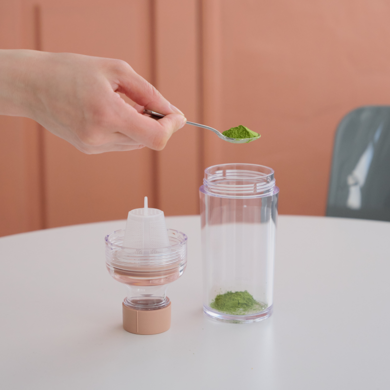 Filter In Bottle Portable, Smokey Pink, 400mL