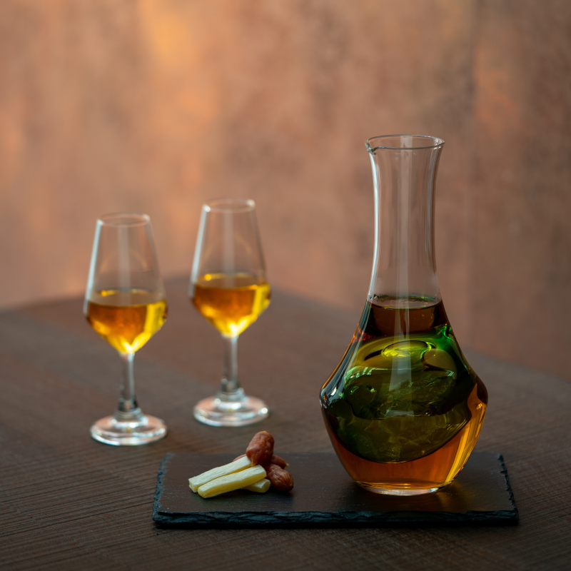 Cool Coloured Sake Carafe N, Green, 360mL