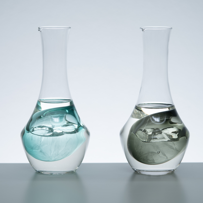 Cool Coloured Sake Carafe N, Green, 360mL