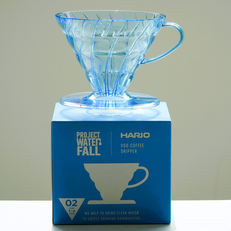 V60 Plastic Dripper, Project Waterfall Edition, 02 Size