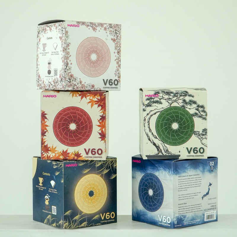 V60 20th Year Anniversary Color Drippers, 02 size, Sakura Pink