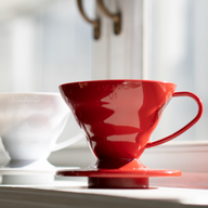 V60 Plastic Dripper, 01 Size, Red