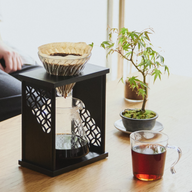 [AYA Series] V60 Drip Stand Set, Shippō, Black