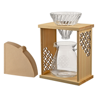 [AYA Series] V60 Drip Stand Set, Shippō, Natural