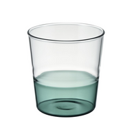 HARIO Colors Half Color Stackable Glass, 360mL, Green