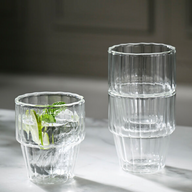 Double Wall Stackable Glass Line, 300mL
