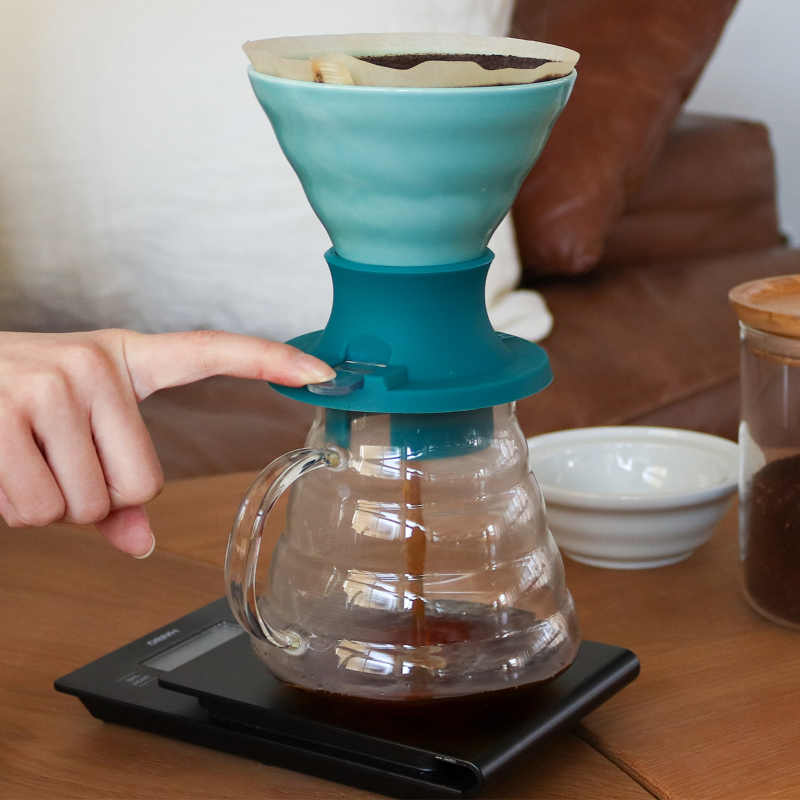 V60 Ceramic Immersion Dripper Switch Colors, 02 Size, Smokey Black