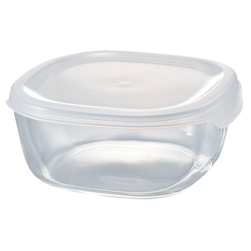 Heatproof Glass Container, 600mL (Oven/Microwave-safe)