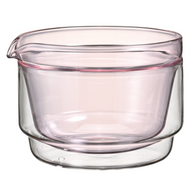 Double-walled Matcha Bowl 300ml, Pink