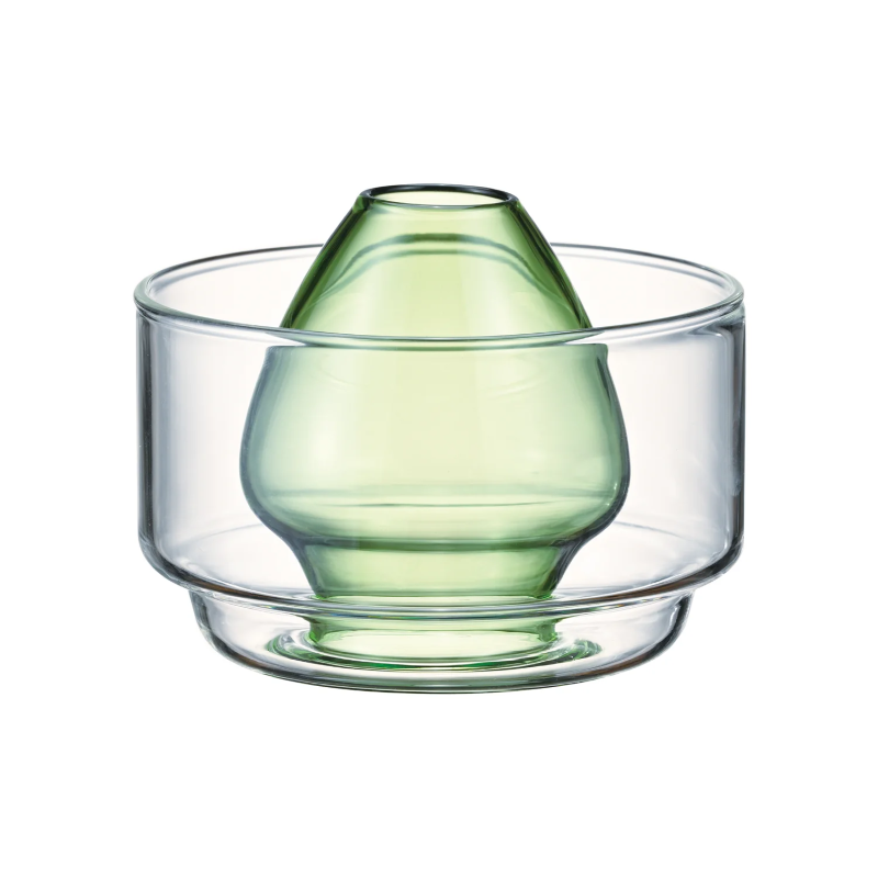 Matcha Chasen Stand & Bowl 100ml, Clear