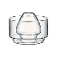 Matcha Chasen Stand & Bowl 100ml, Clear