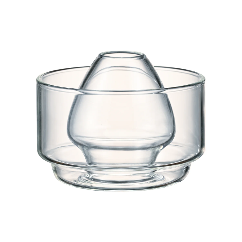 Matcha Chasen Stand & Bowl 100ml, Clear