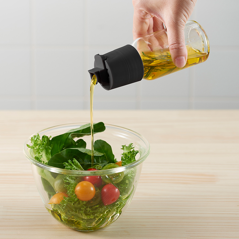 One Touch Dressing Bottle, Black, 120mL