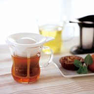 One Cup Tea Maker, Natural White