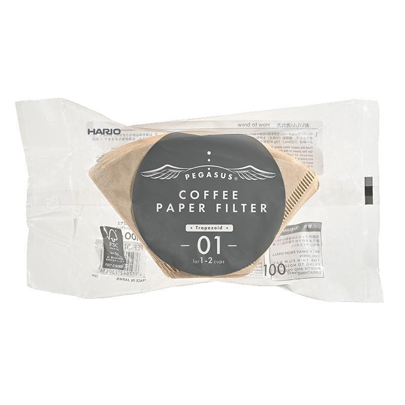 Pegasus Filter Paper, 01 Size, Natural (100 pcs)