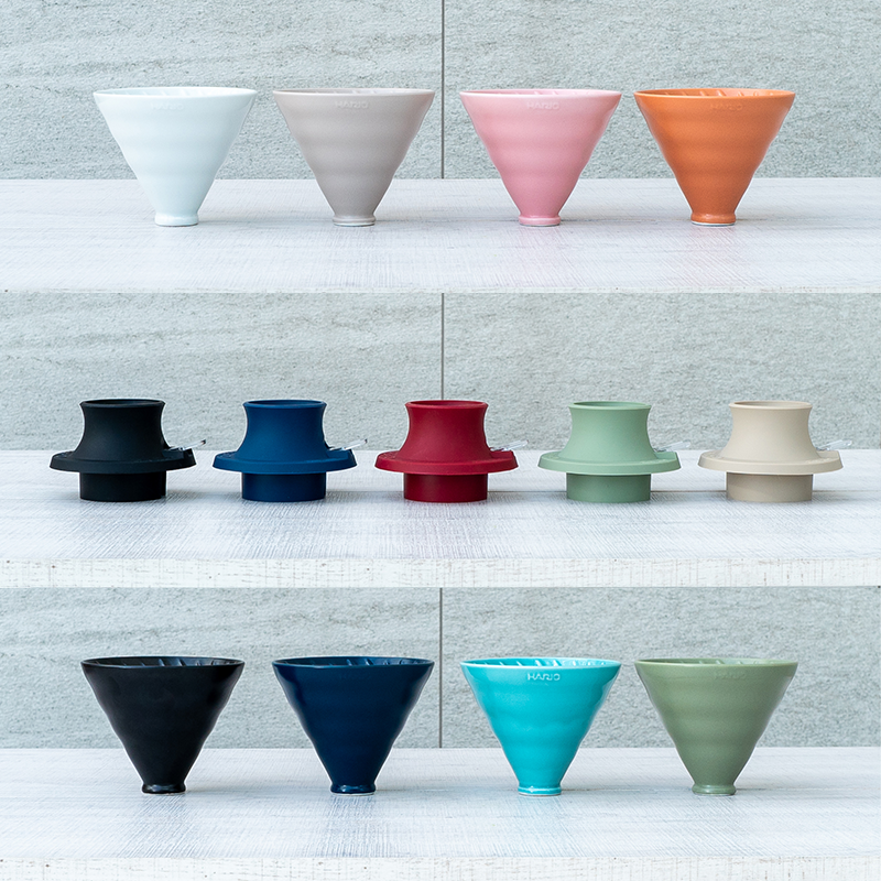 Switch & Match Ceramic V60 Dripper, White, 02 Size
