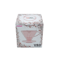 V60 20th Year Anniversary Color Drippers, 02 size, Sakura Pink
