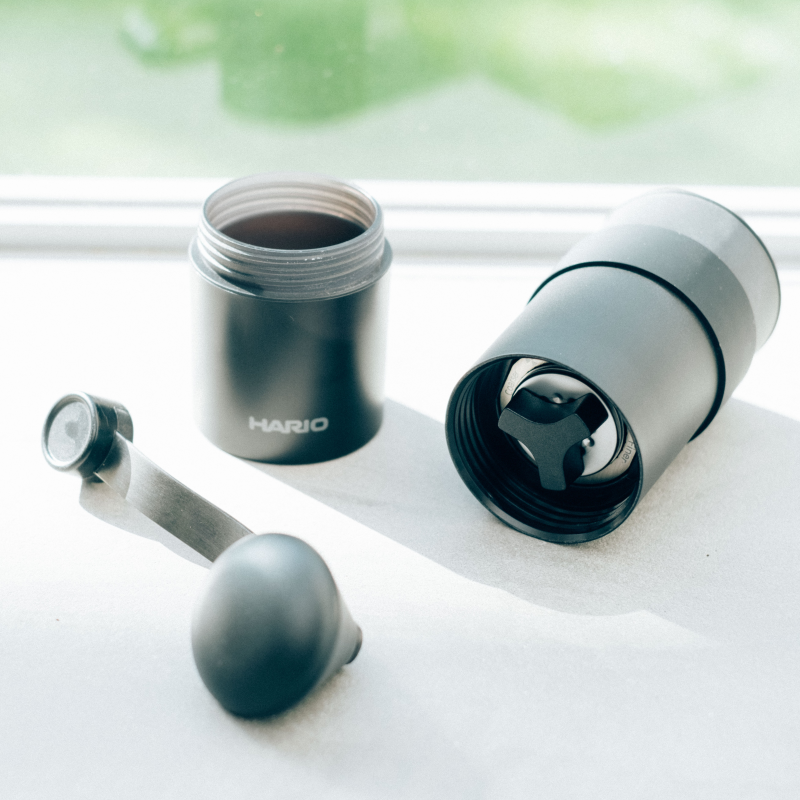 Stainless Steel Coffee Grinder Mini Black Pro