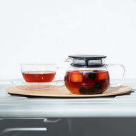 Teapot Cha no Maru, Black, 380mL