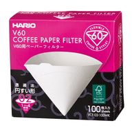 V60 Filter Paper, 02 Size, 100 pcs, White (Box)