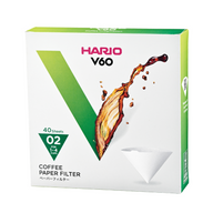 V60 Filter Paper, 02 Size, 40 pcs, White