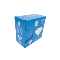 V60 Filter Paper, Project Waterfall Edition, 02 Size, 100pcs White (Box)