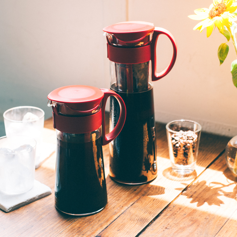 Cold Brew Coffee Pot Mizudashi, Red, 1,000mL