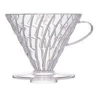 V60 Plastic Dripper Set, 03 Size, Transparent