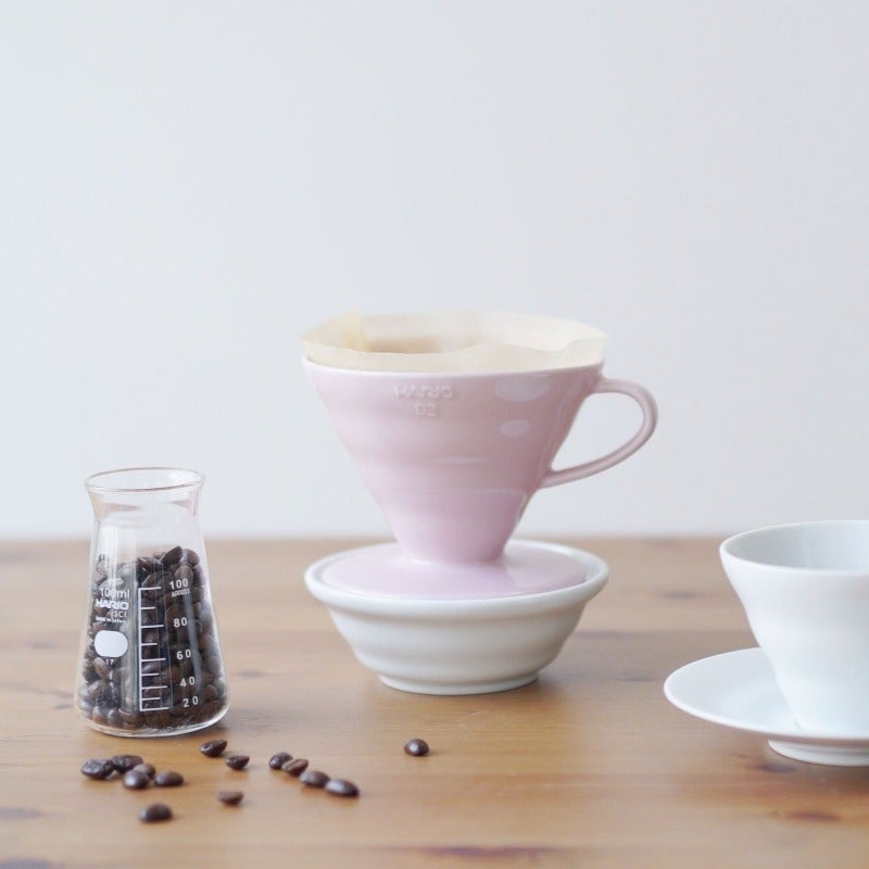 V60 Ceramic Colour Dripper, 02 Size, Pink