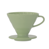 V60 Ceramic Colour Dripper, 02 Size, Smokey Green